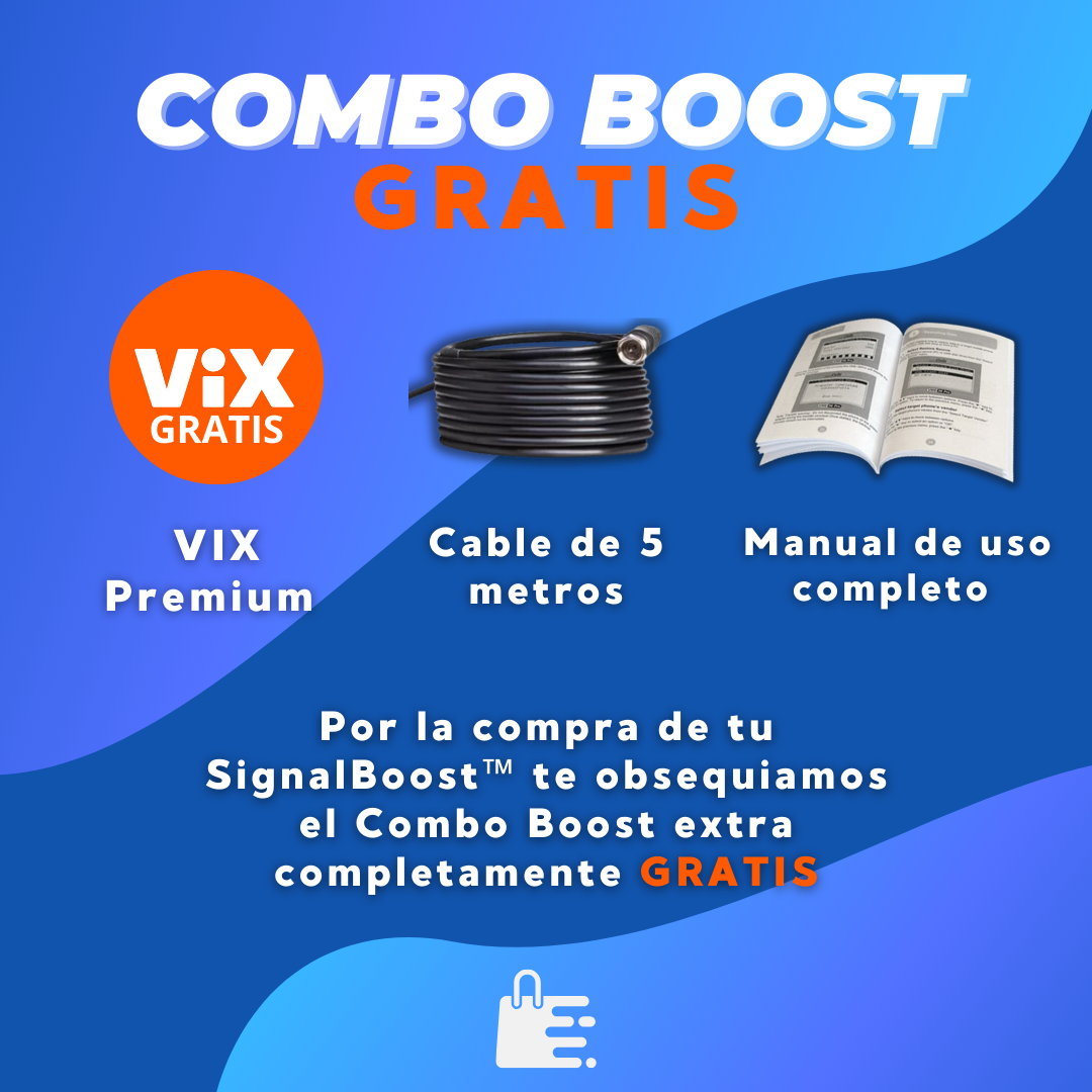 SignalBoost™ | Antena Digital HDTV + Combo Boost GRATIS (Funciona en todos los tv)